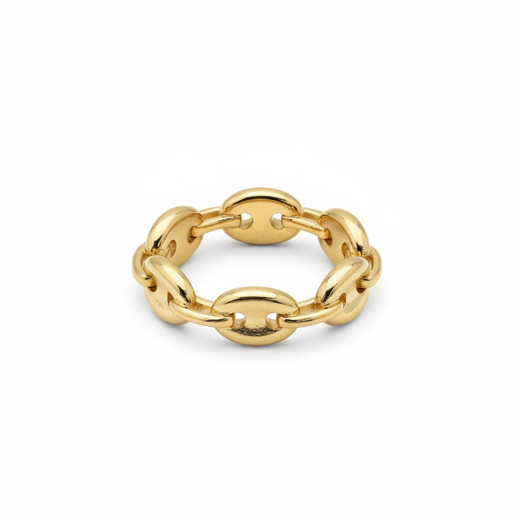 “Aura” ring 14k gold-plated
