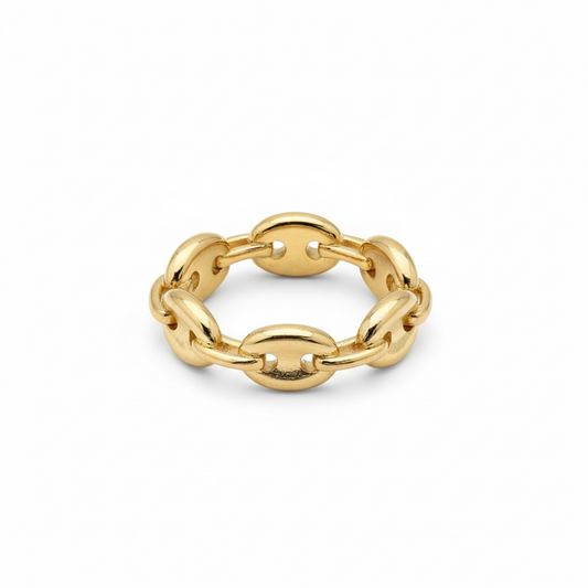 “Aura” ring 14k gold-plated