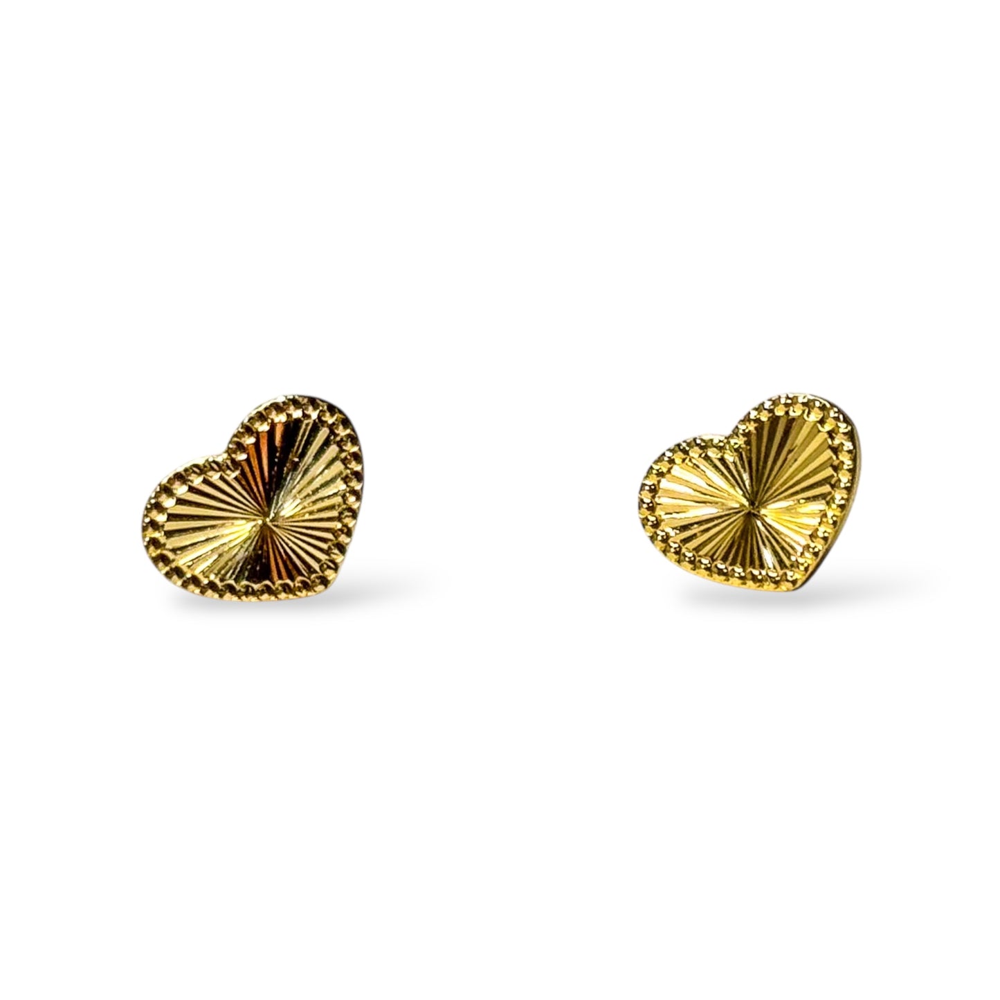 “Love” Heart shape earrings