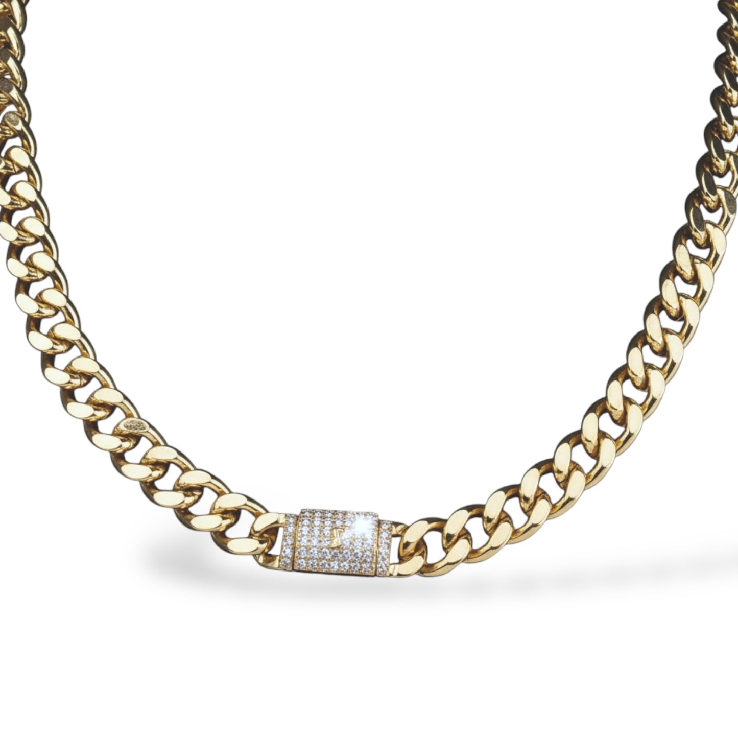 Monaco Cuban Link Chain 14k gold-plated