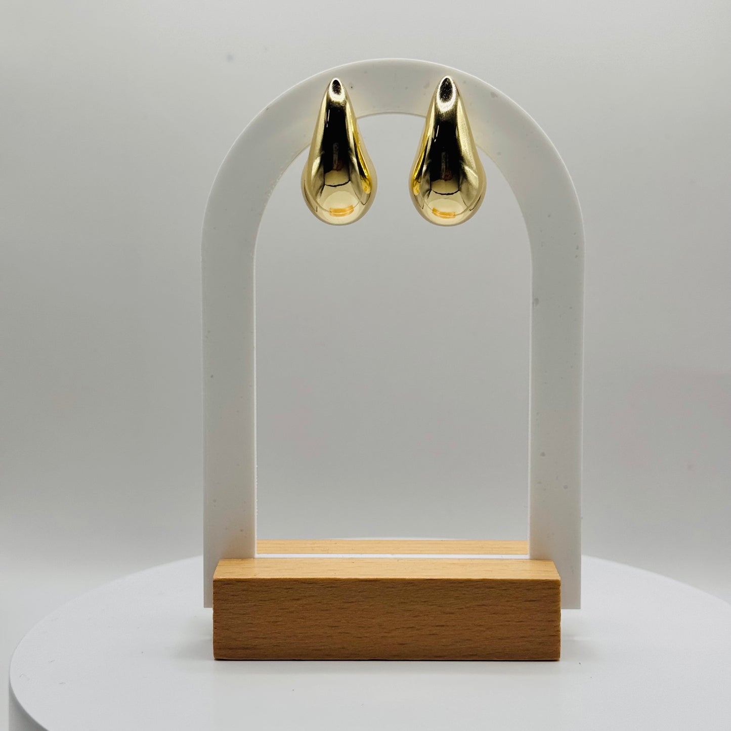 14K Gold-Plated Drops Of Water Shape Earrings