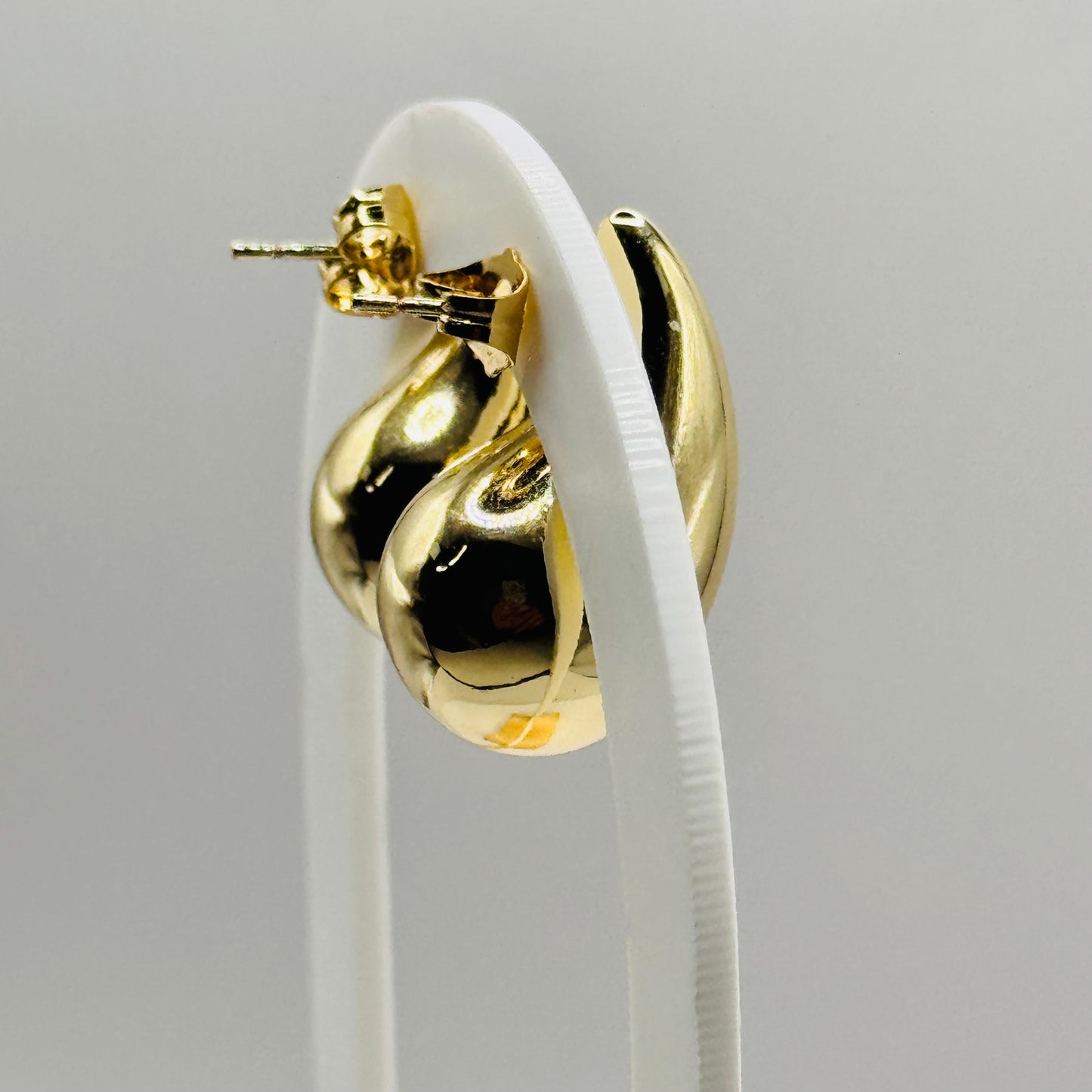 14K Gold-Plated Drops Of Water Shape Earrings