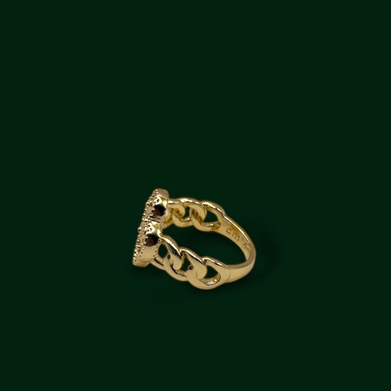 Clover Ring Gold-plated