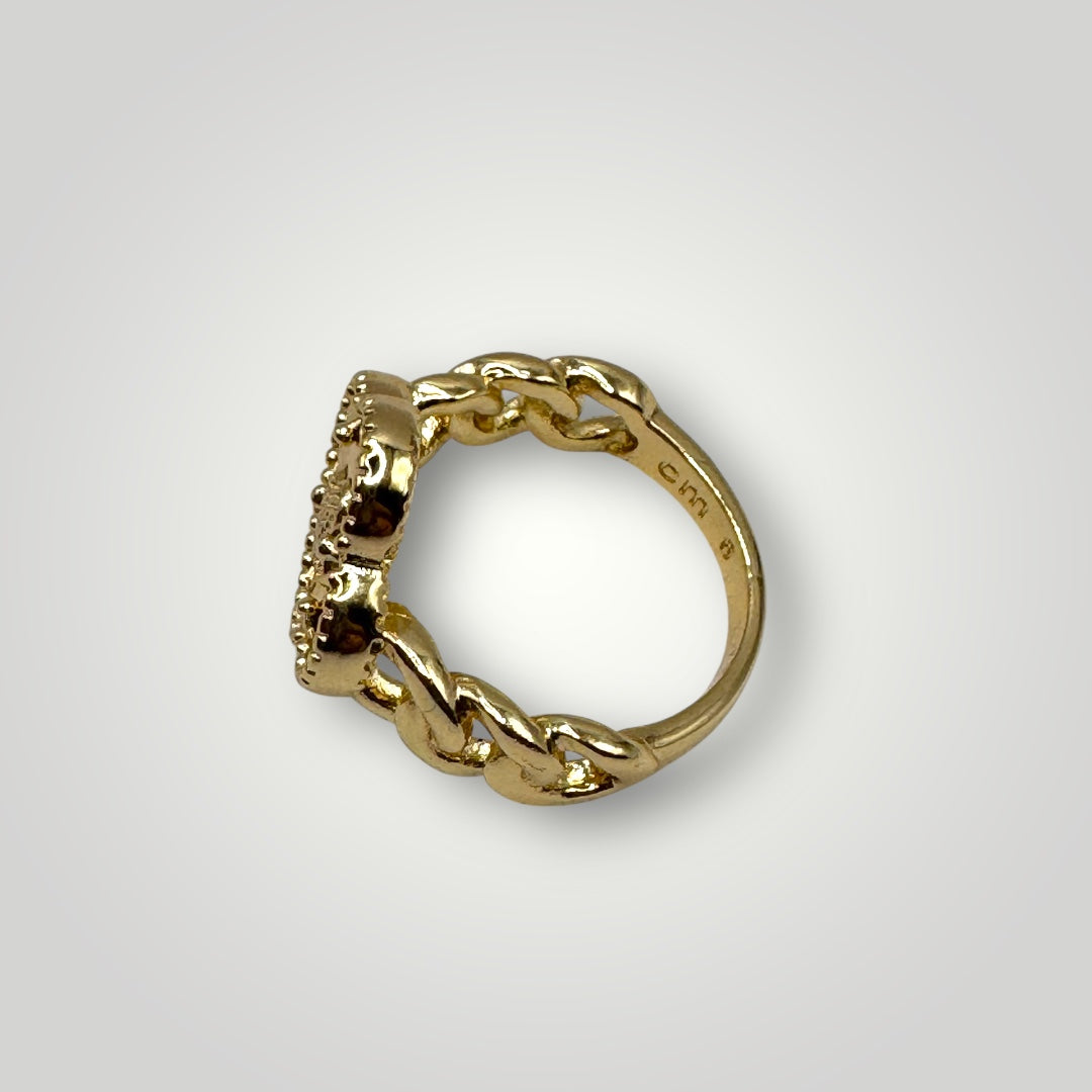 Clover Ring Gold-plated