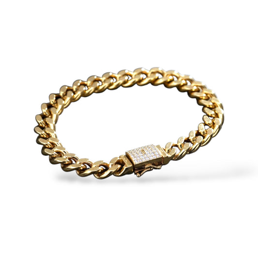 Monaco bracelet 14k gold-plated