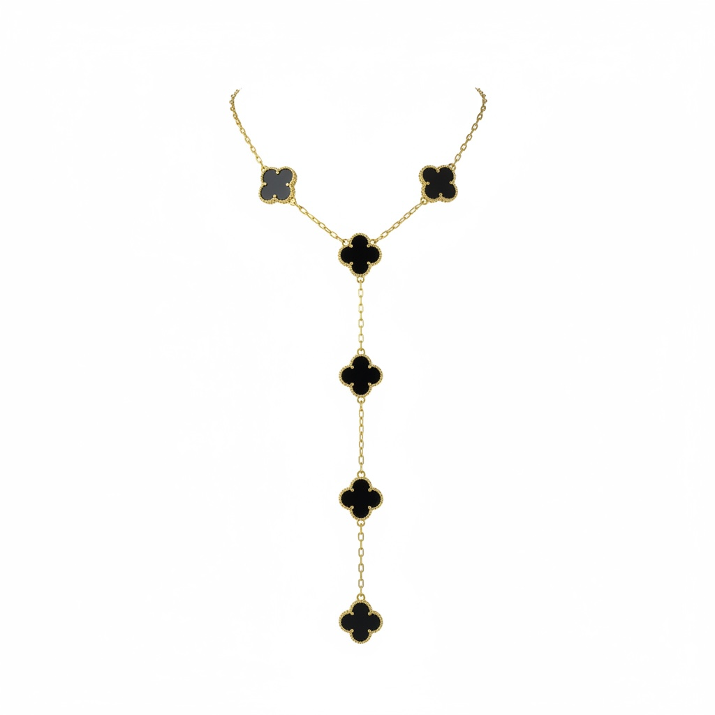 Black Clover Luxury Necklace