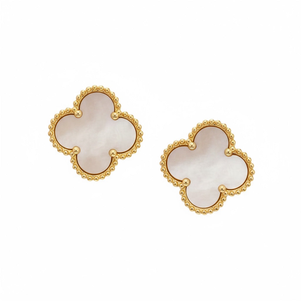 Lucky Clovers Set Gold-plated